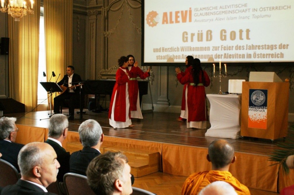 A part of the activities taking place in the Alevi Faith Community, a Shia community in Austria