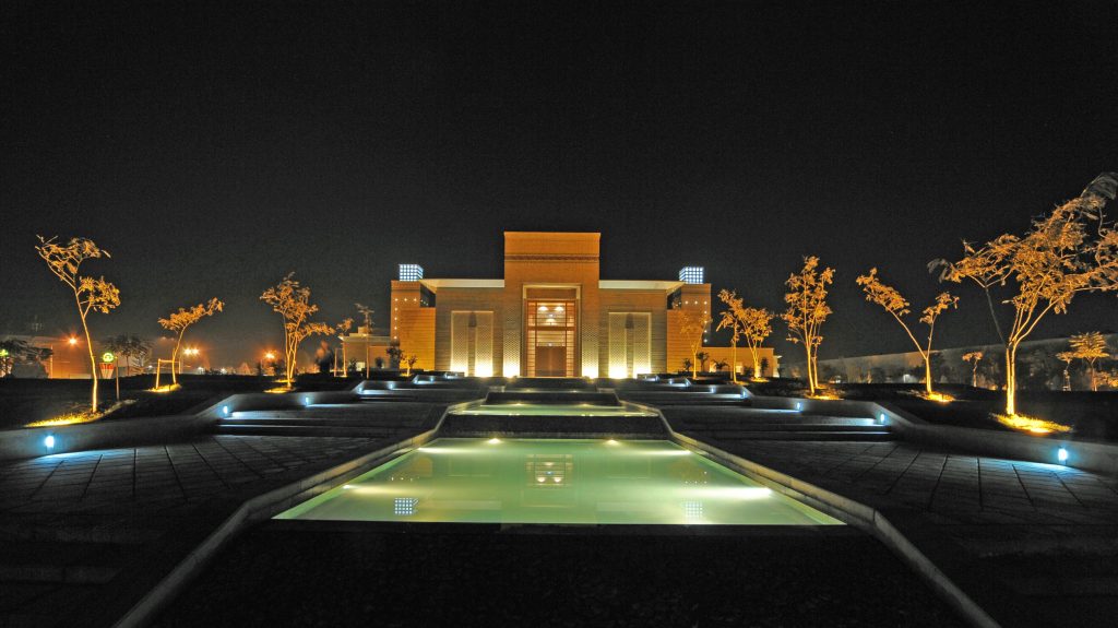 This Shia ismaili center in Dushanbe is a place for Shia community members to gather together.