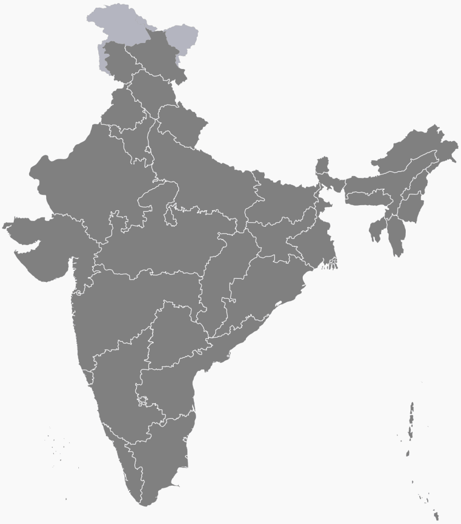 Shia centers in India are widespread and they play an active role in most cities.